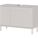 Kremno bela omarica za pod umivalnik v mat dekorju 80x59 cm Laurino – Germania