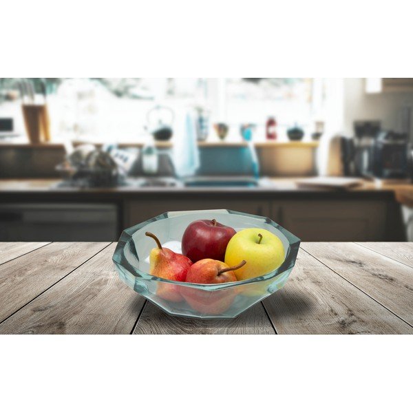 Modra skleda iz recikliranega stekla Mauro Ferretti Stone, ø 25 cm-image-1