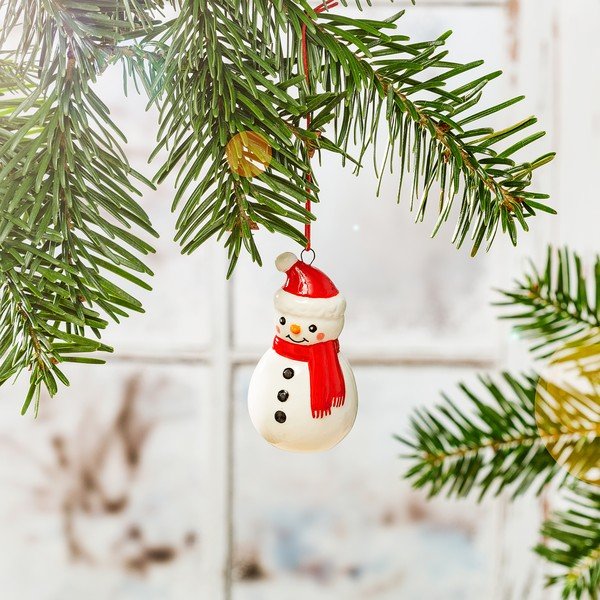 Kamnit okrasek za jelko Snowman – Sass & Belle-image-1