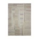 Sivo-bež ročno tkana volnena preproga 160x230 cm Lira  – Flair Rugs