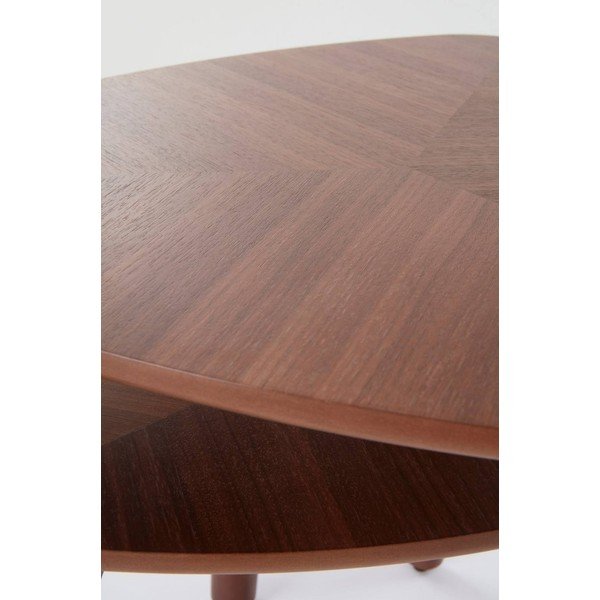 Stranske mizice v kompletu 2 ks v orehovem dekorju 55x56 cm Tulua – Jotex-image-4