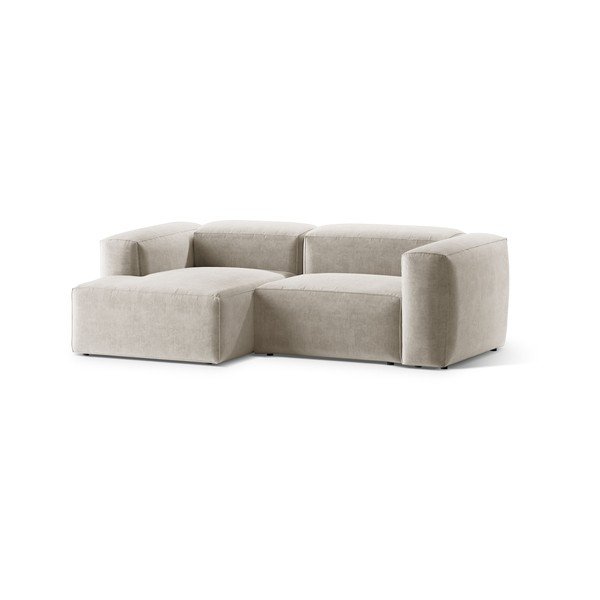 Bež kotna sedežna garnitura (levi kot/z ležalnikom) Bergamo – Cosmopolitan Design-image-3