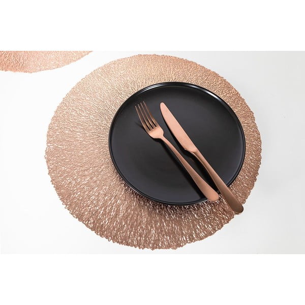 Rožnat pogrinjek Tiseco Home Studio, ⌀ 38 cm-image-1