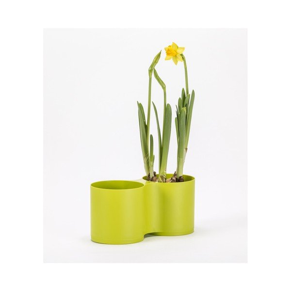 Zelen dvojni lonec Plastia Modulo-image-2