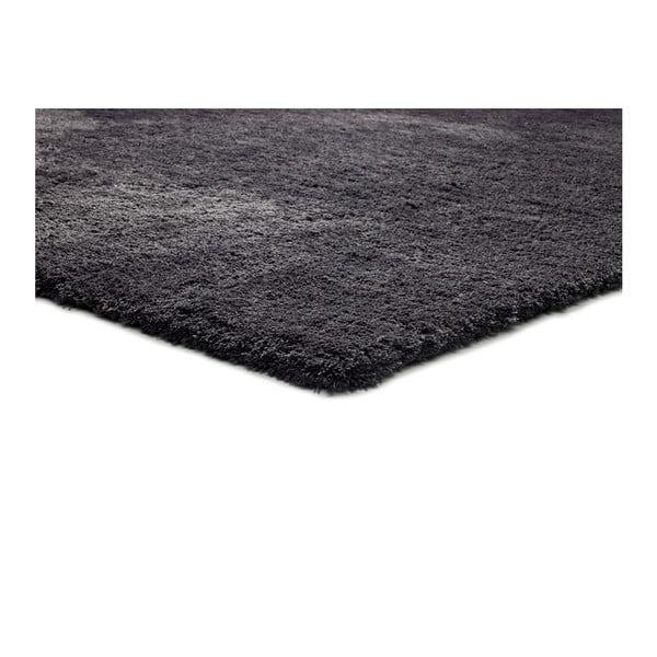 Antracitno črna preproga Universal Shanghai Liso, 80 x 150 cm-image-2
