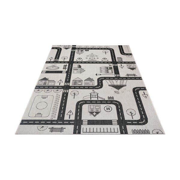 Siva otroška preproga Ragami City, 160 x 230 cm-image-3