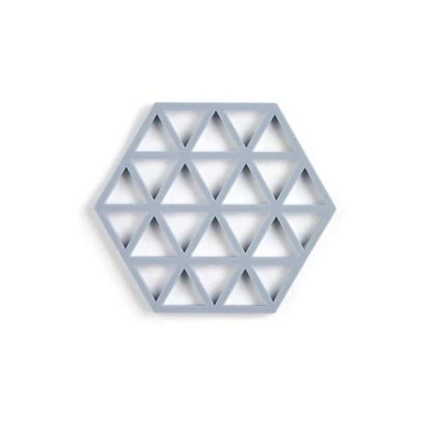 Sivo-modra silikonska podloga za lonce Zone Triangles