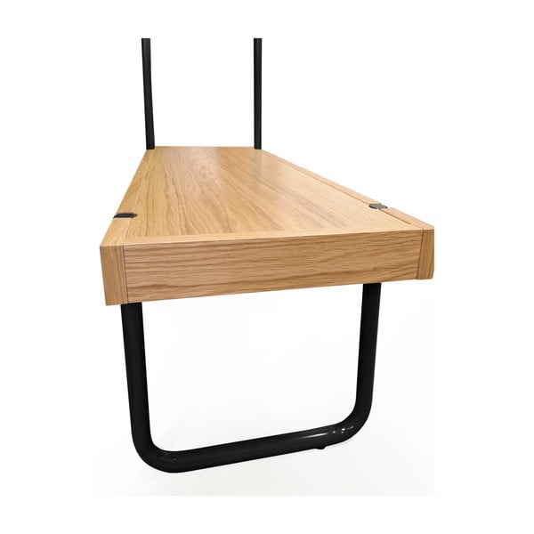 Komplet klopi in obešalnika z jekleno konstrukcijo Woodman Ben-image-4