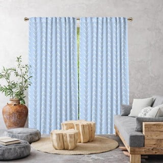 Modra zavesa 260x140 cm - Cipcici