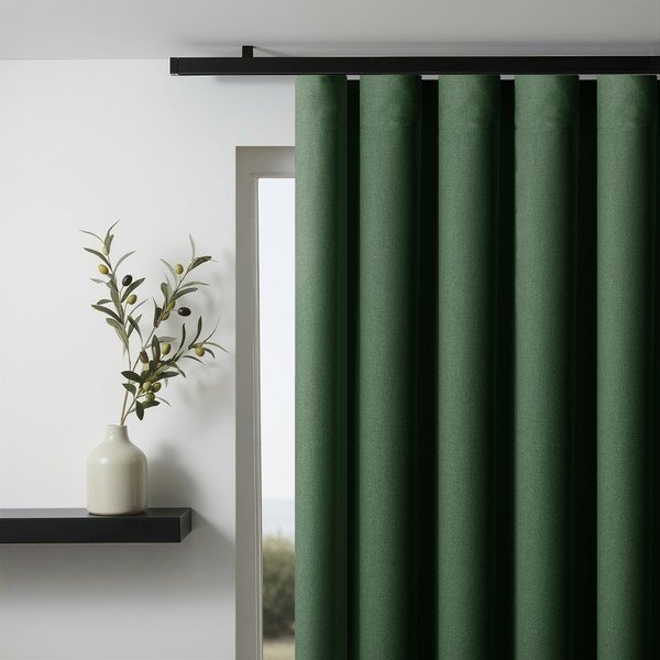 Temno zelena zavesa za delno zatemnitev Calisto – Filumi-image-2