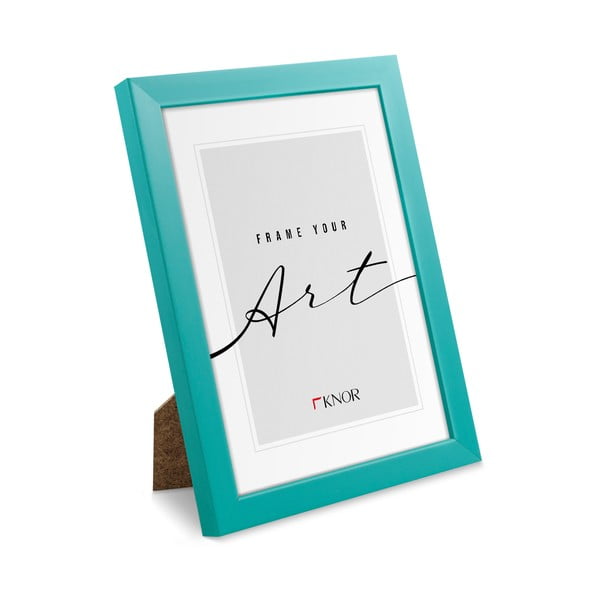 Turkizen stenski okvir 32x42 cm – knor