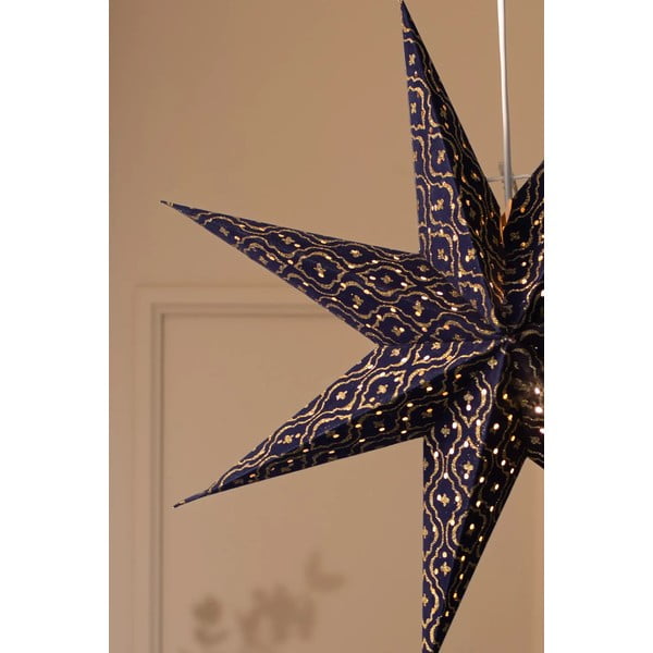 Temno modra viseča božična svetlobna dekoracija Baroque – Markslöjd-image-2