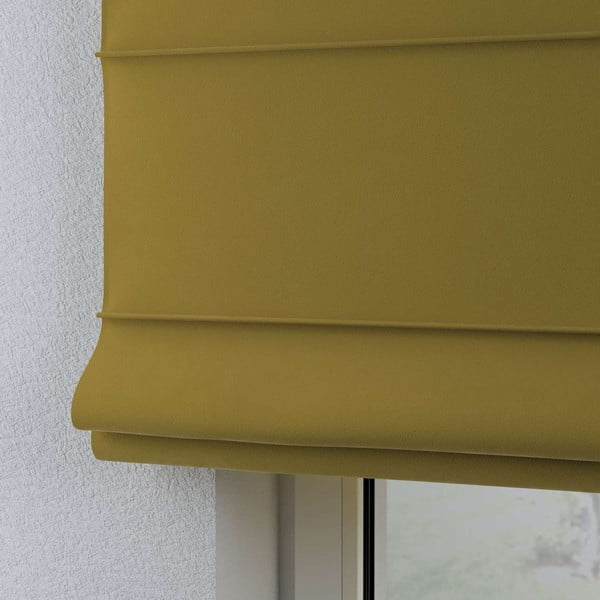 Rumen gubani rolo 170x160 cm Posh Velvet - Yellow Tipi-image-4