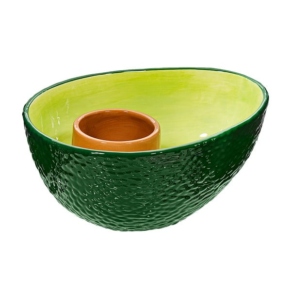 Zelena skledica iz dolomita Avocado – Sass & Belle