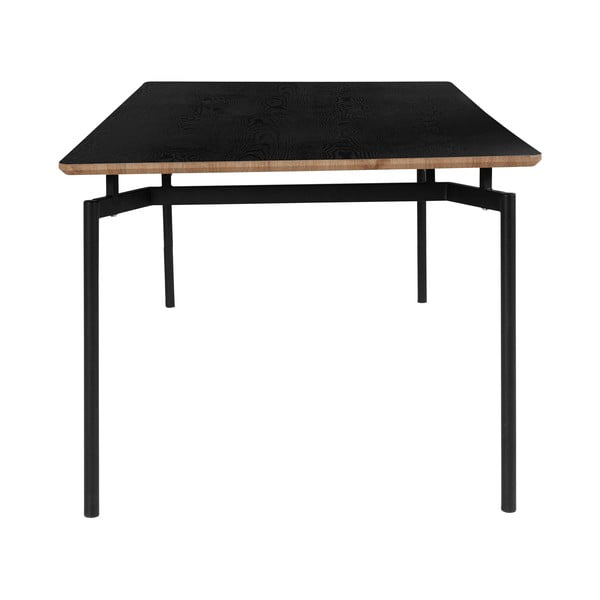 Črna jedilna miza 90x180 cm Alto – Støraa-image-2