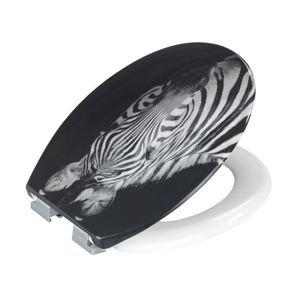 WC deska s počasnim zapiranjem 37,5 x 45 cm Zebra – Allstar-image-2