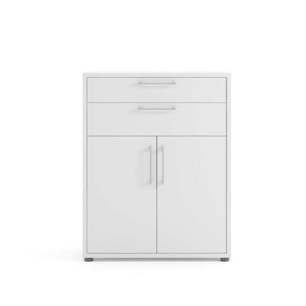 Bela komponenta za modularni sistem polic 84x105 cm Prima – Tvilum-image-3