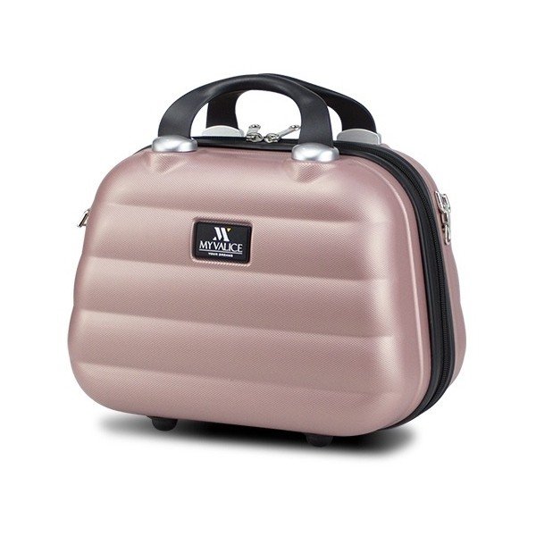 Roza potovalni kovček za ženske My Valice SMART BAG RESSNO Make Up & Hand Suitcase