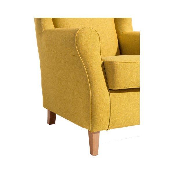 Rumeni fotelj Max Winzer Lorris Yellow-image-1