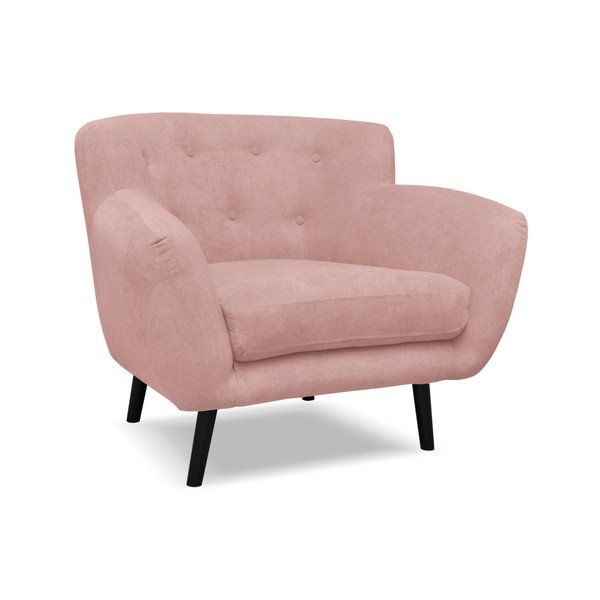 Svetlo roza fotelj Cosmopolitan design Hampstead-image-3
