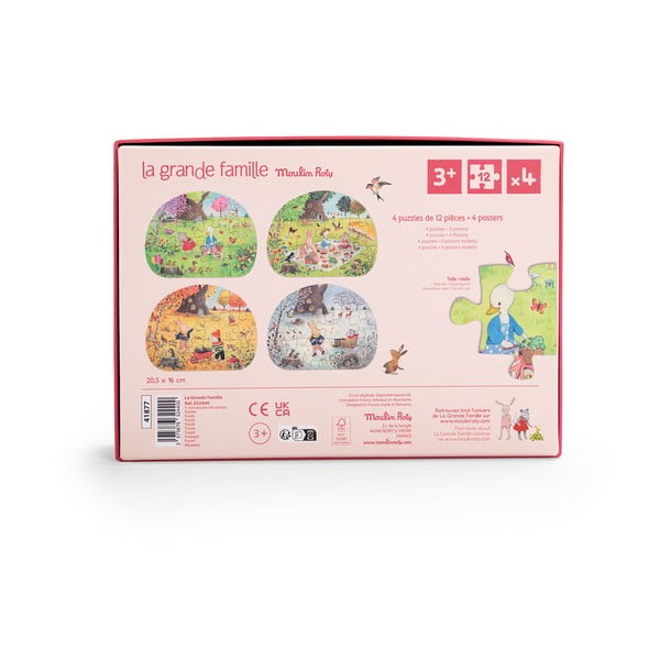 Sestavljanka La Grande Familie – Moulin Roty-image-2