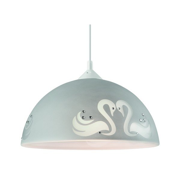 Siva viseča svetilka Lamkur Swan-image-1