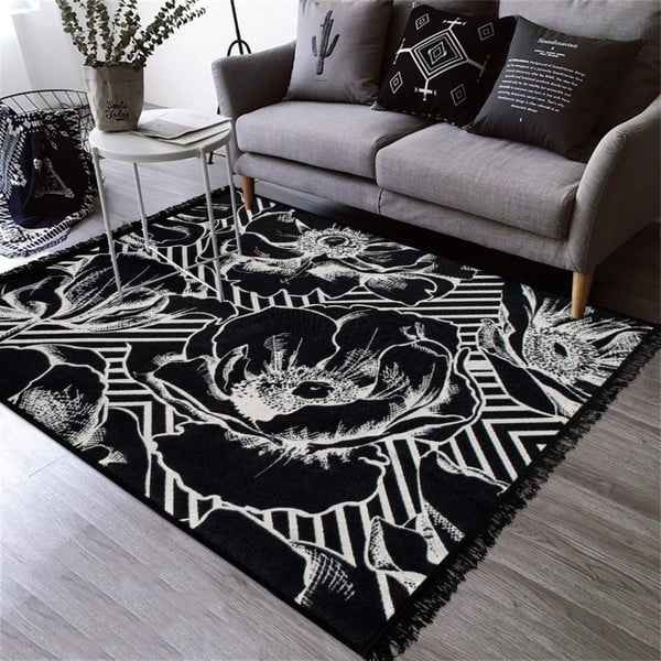 Reverzibilna pralna preproga Kate Louise Doube Sided Rug Blackrose, 160 x 250 cm-image-1