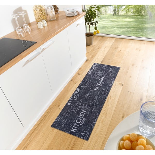 Črna preproga 50x150 cm Wild Kitchen Board - Hanse Home-image-1