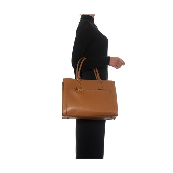 Usnjena torbica Renata Corsi 444 Cognac-image-2