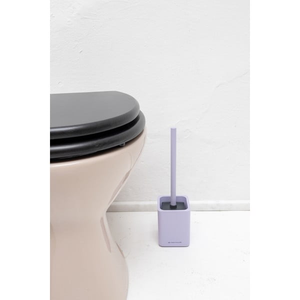 Vijolična WC ščetka iz poliresina Tom Tailor T-Rounded – Wenko-image-1