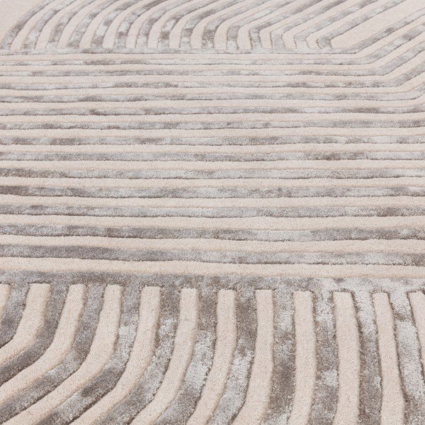 Kremno bela ročno tkana preproga iz mešanice volne 200x300 cm Matrix – Asiatic Carpets-image-3