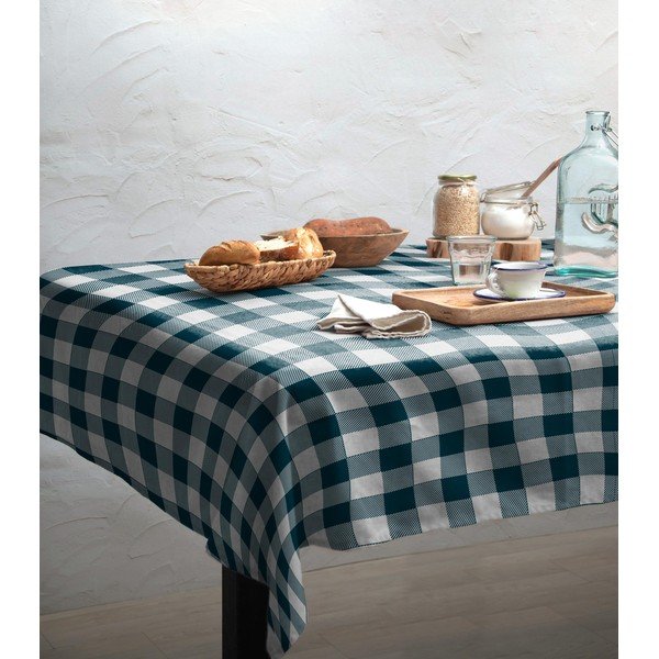 Namizni prt Really Nice Things Turquoise Vichy, 140 x 200 cm-image-1