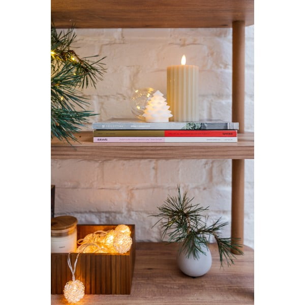 Bela božična svetlobna dekoracija 4 ks ø 6,5 cm Carla – Sirius-image-3