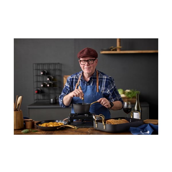 Aluminijasta ponev z neprijemljivo površino ø 28 cm – Holm-image-3