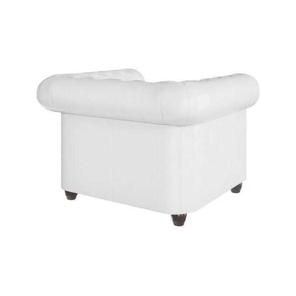 Bel fotelj iz imitacije usnja York – Ropez-image-2