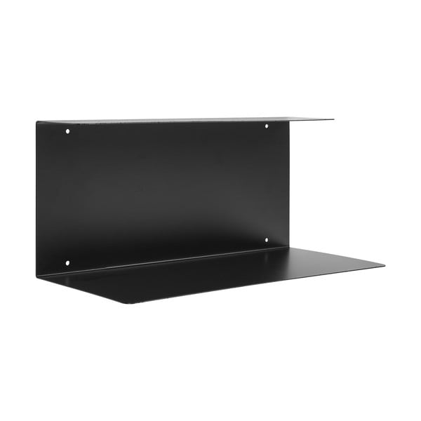 Črna večnivojska kovinska polica 18 cm Lille – House Nordic-image-2