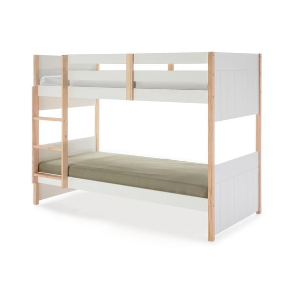 Bel otroški pograd z nogami iz borovega lesa Marckeric Kiara-image-2