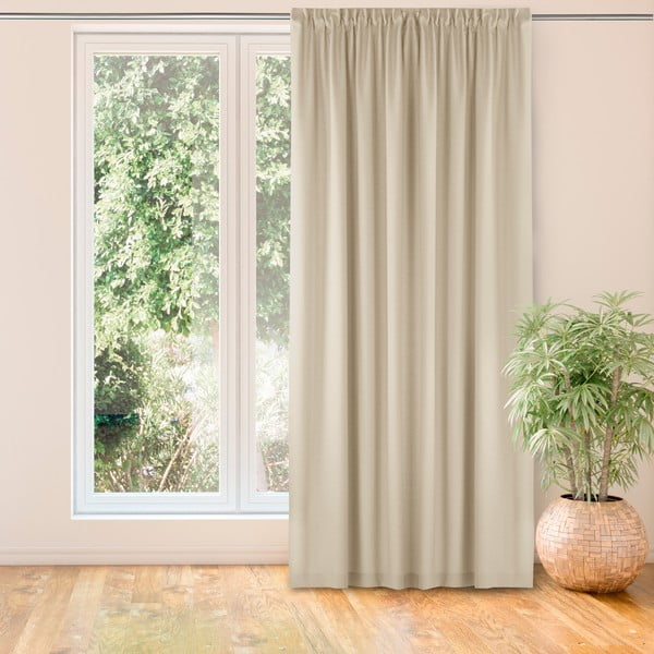 Kremno bela zavesa 220x245 cm Carmena - Homede-image-1