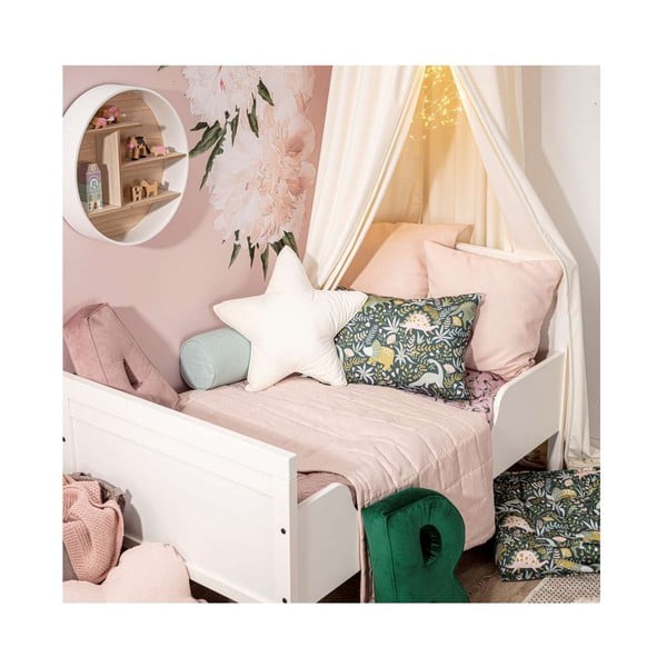 Prešito otroško pregrinjalo 160x100 cm Happiness - Yellow Tipi-image-1