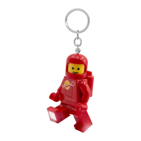 Rdeč obesek za ključe z lučko Spaceman – LEGO®-image-3