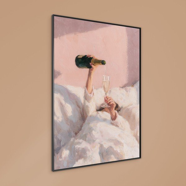 Tiskana slika z okvirjem/na platnu 70x100 cm Lazy Sunday – Styler-image-1