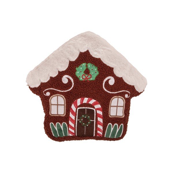 Bouclé okrasna blazina z božičnim motivom 38x35 cm House – Tiseco Home Studio
