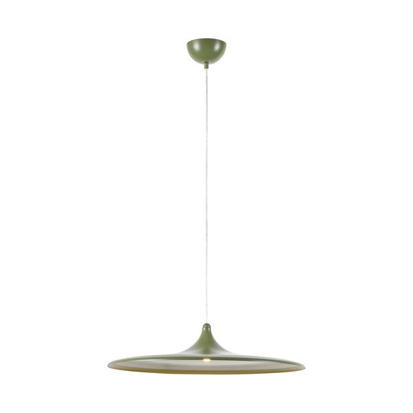 Zelena kovinska LED zatemnitvena viseča svetilka ø57x13 cm Beam – Markslöjd