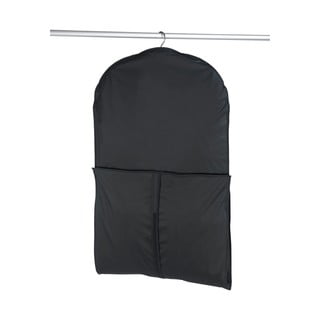 Črna zaščitna vreča za obleke Wenko, 150 x 60 cm