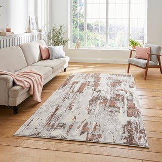 Rožnata/svetlo siva preproga 120x170 cm Apollo – Think Rugs