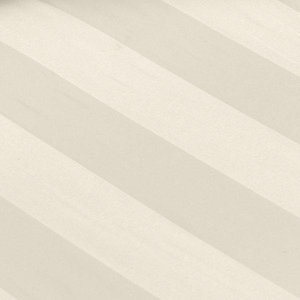 Kremno bela napenjalna satenasta rjuha 185x200 cm So Soft Satin Stripe – Catherine Lansfield-image-2
