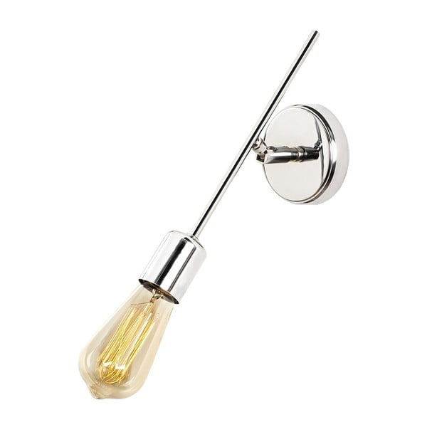 Stenska svetilka z vtikačem v srebrni barvi Mizrak – Opviq lights-image-1