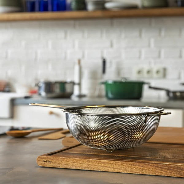 Cedilo iz nerjavečega jekla ø 25 cm Lucca 3.0 – FABINI-image-1