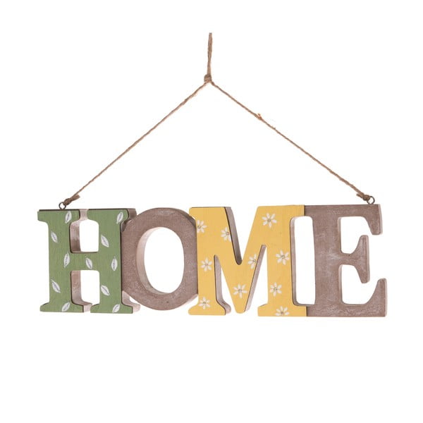 Lesena viseča dekoracija Dakls Home Sweet Home