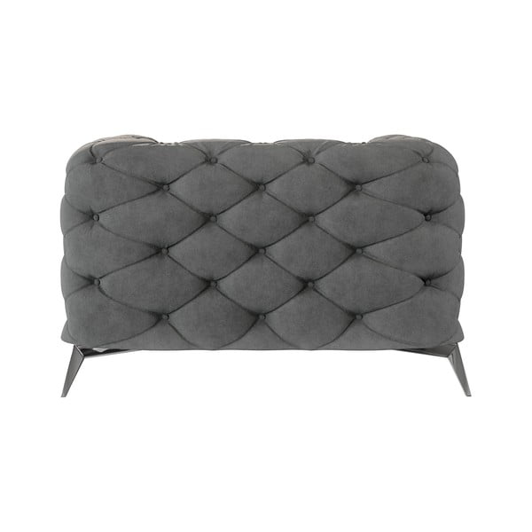 Siv žameten fotelj Chelsea – Ropez-image-2